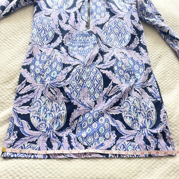 NWOT Lilly Pulitzer UPF 50+ Skipper Dress Lilac‎ Verben Pop Up Coco Safari - Picture 6 of 7